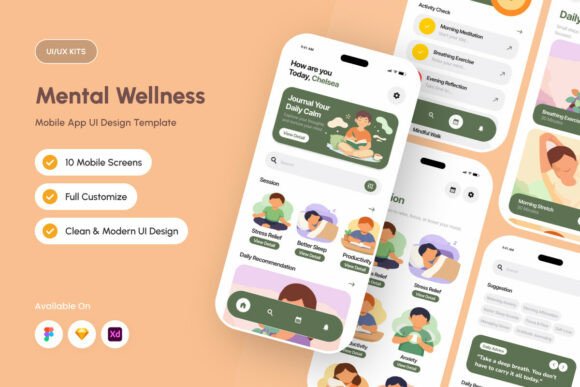 Download Heala - Mental Wellness Mobile App - Premium Bundle