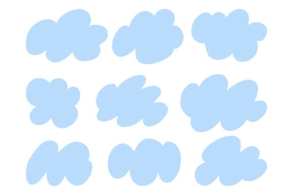 Download Abstract Blob Shape Set Minimal SVG Pack - Premium Resources
